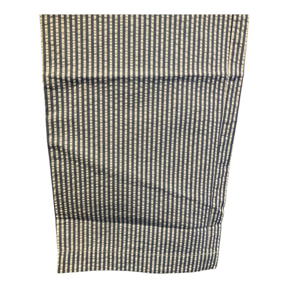 Vtg JCP Men 38x35 Blue Pinstripe 100% Cotton Seersucker Coastal Preppy Pants - Picture 5 of 8